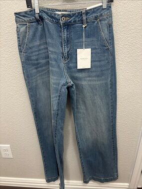 KanCan Light Blue wide leg Denim Jeans